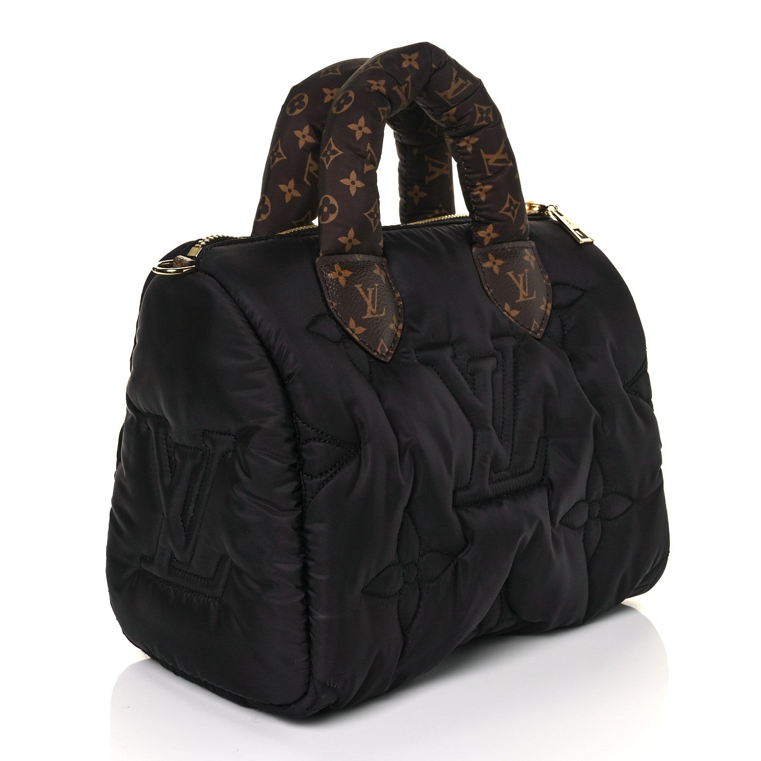 Louis Vuitton Econyl Mini Monogram Pillow Speedy Bandouliere 25 Black 2 of 7