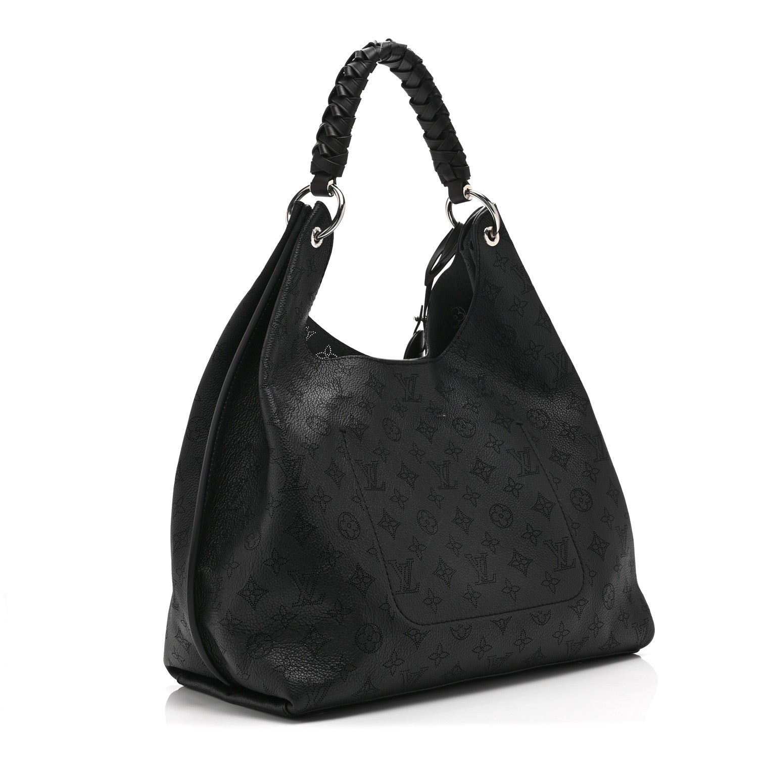 Louis Vuitton Mahina Carmel Hobo Black 3 of 9