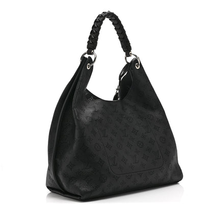 Louis Vuitton Mahina Carmel Hobo Black 3 of 9
