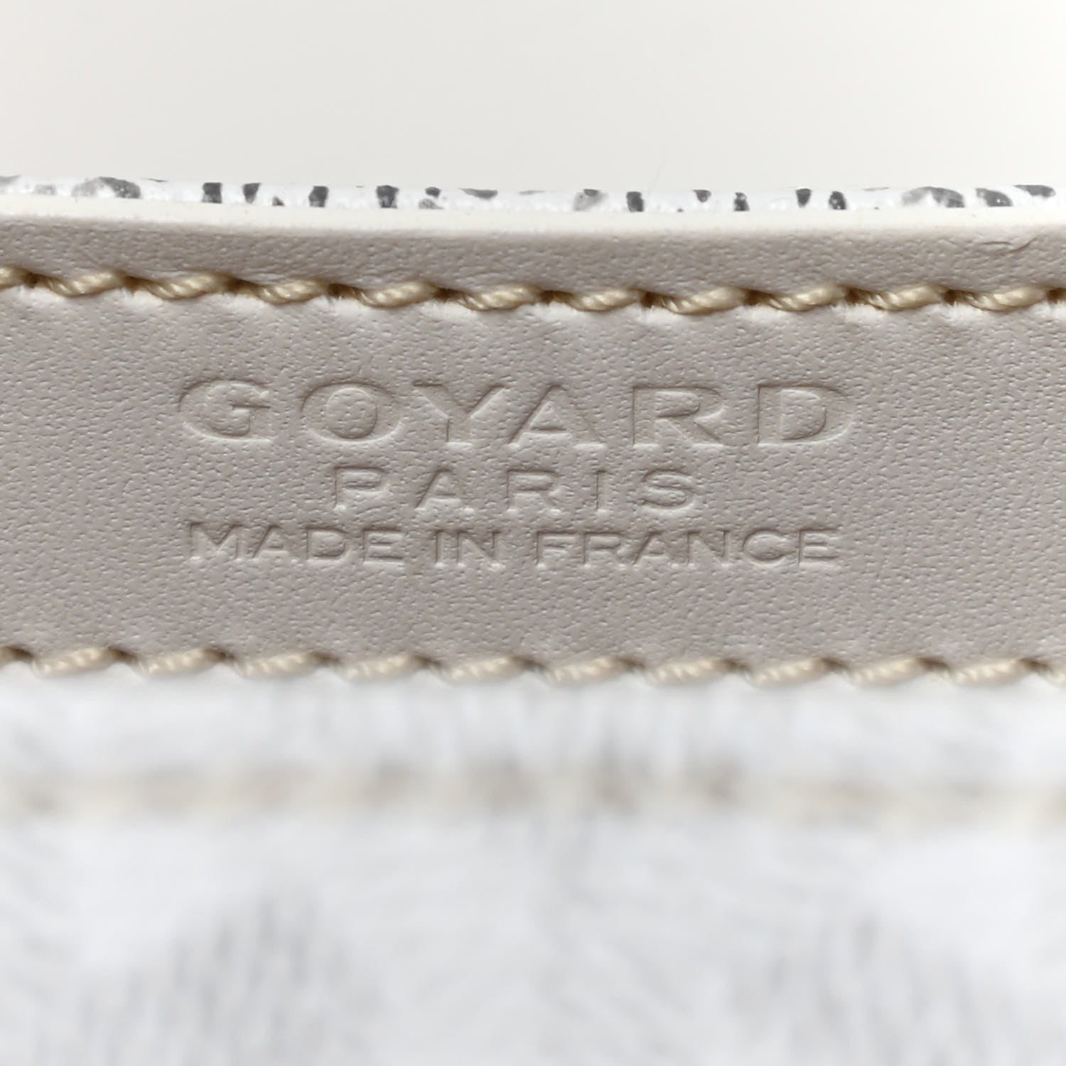 Goyard Goyardine Saigon PM White 6 of 9