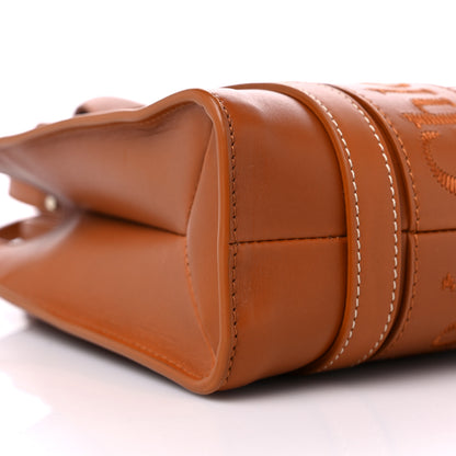 Chloe Calfskin Small Woody Tote Caramel 7 of 12
