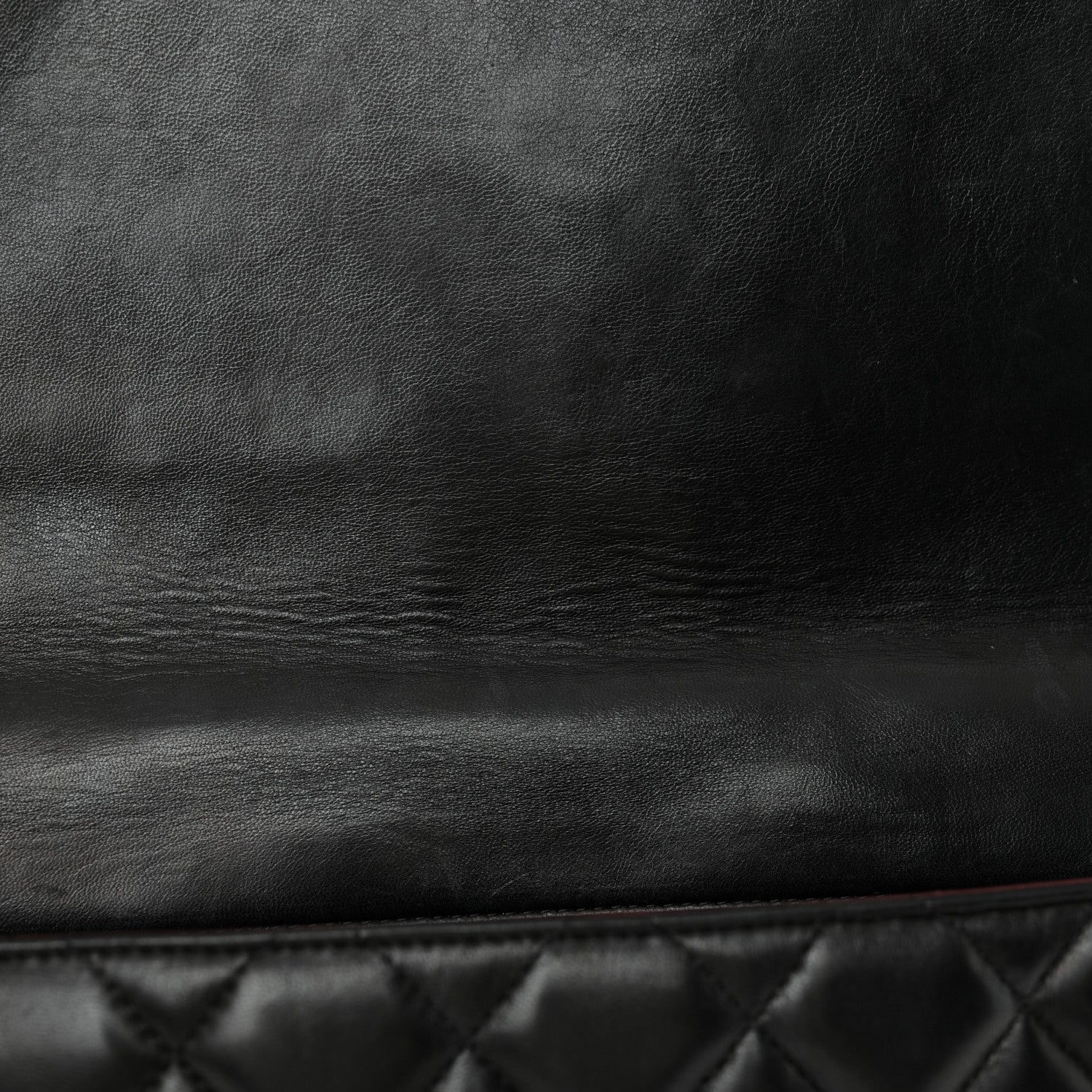 Chanel Lambskin Quilted Maxi Single Flap Black 11 of 12