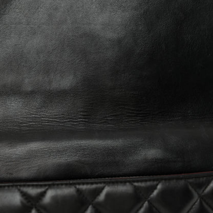 Chanel Lambskin Quilted Maxi Single Flap Black 11 of 12