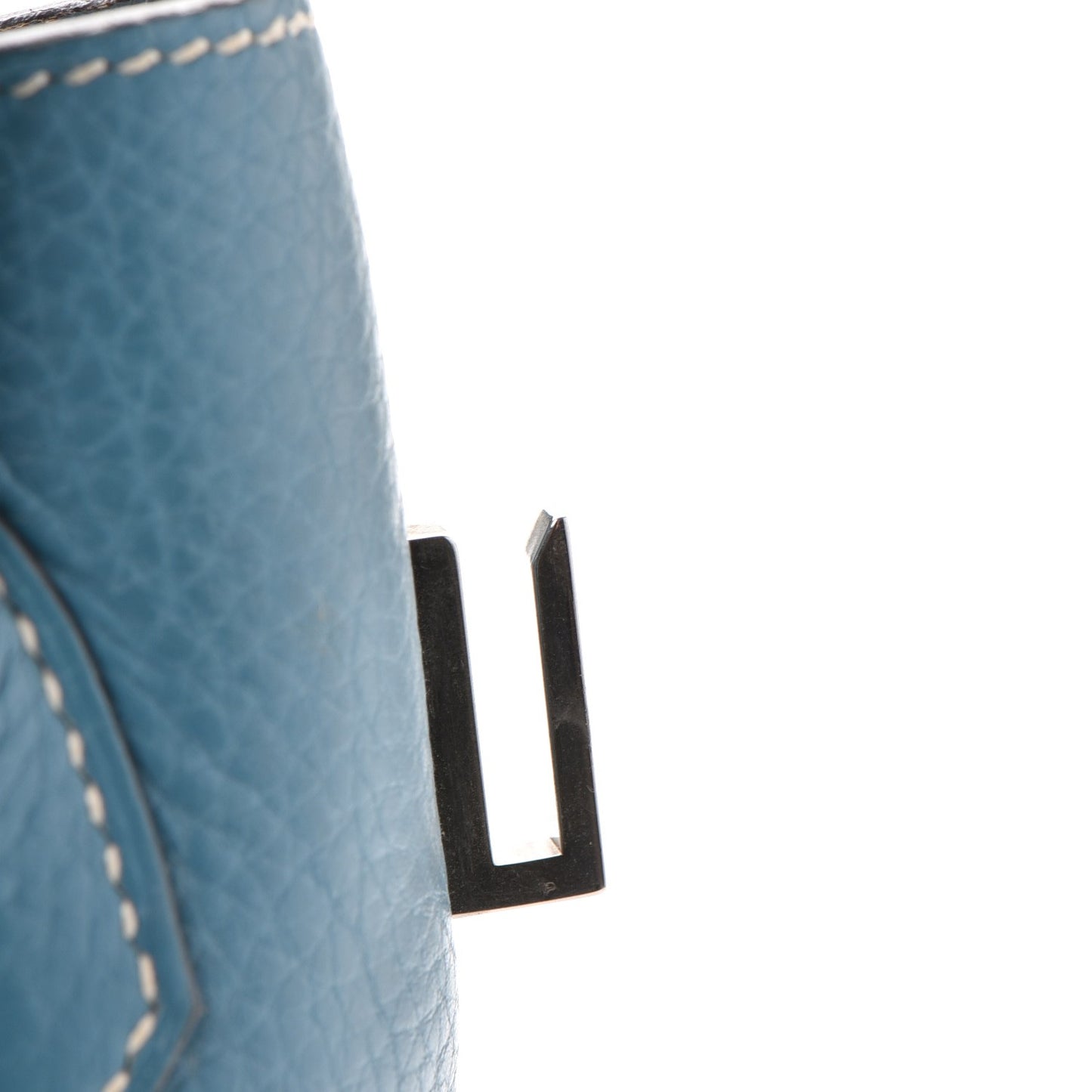 Taurillon Clemence Birkin 35 Blue Jean