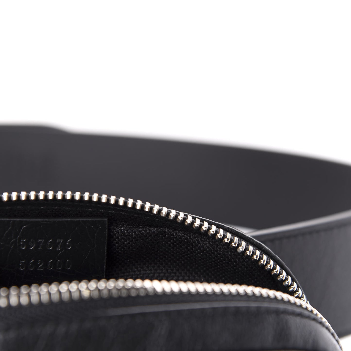 Fluffy Calfskin Mini Morpheus Belt Bag 90 36 Black