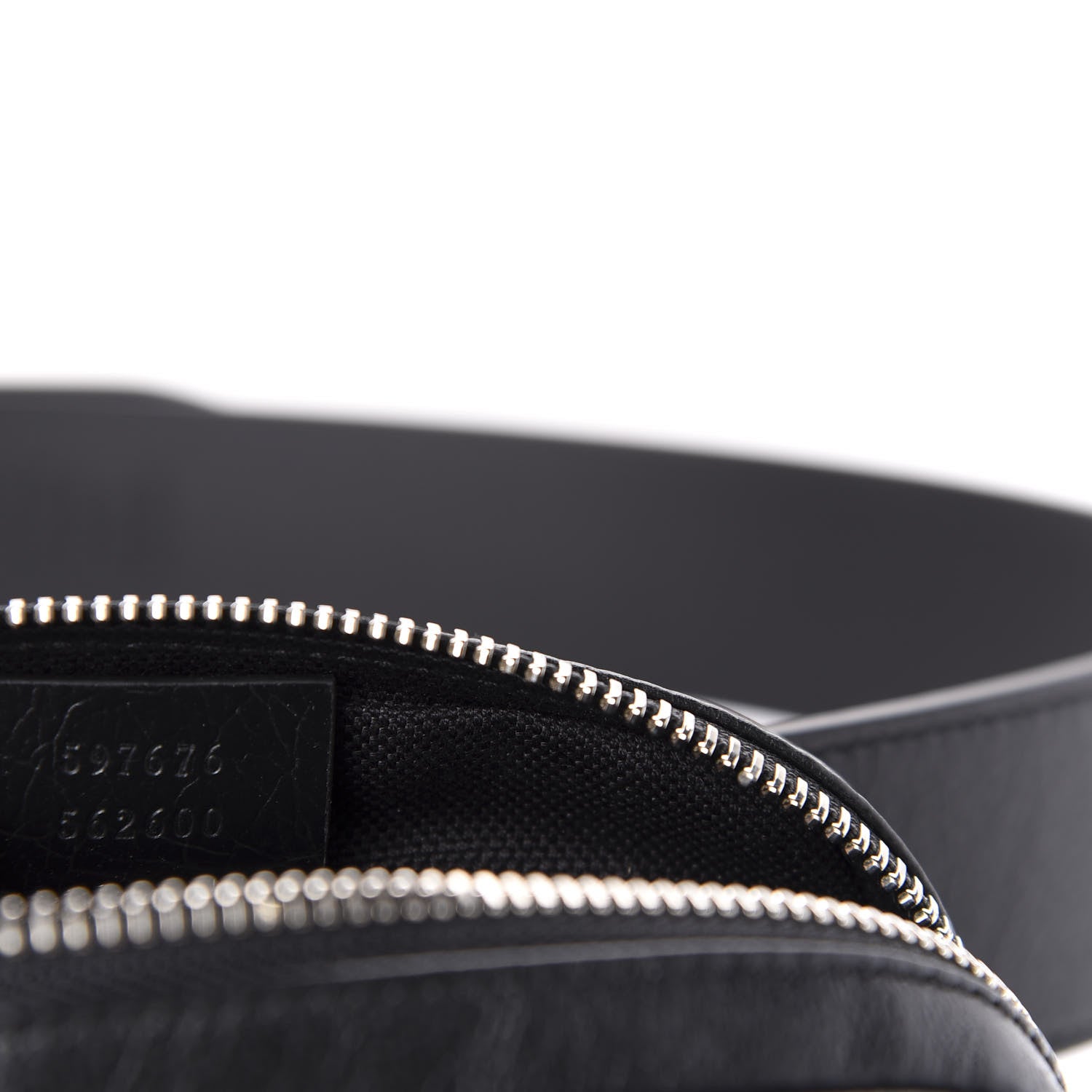 Gucci Fluffy Calfskin Mini Morpheus Belt Bag 90 36 Black 9 of 10