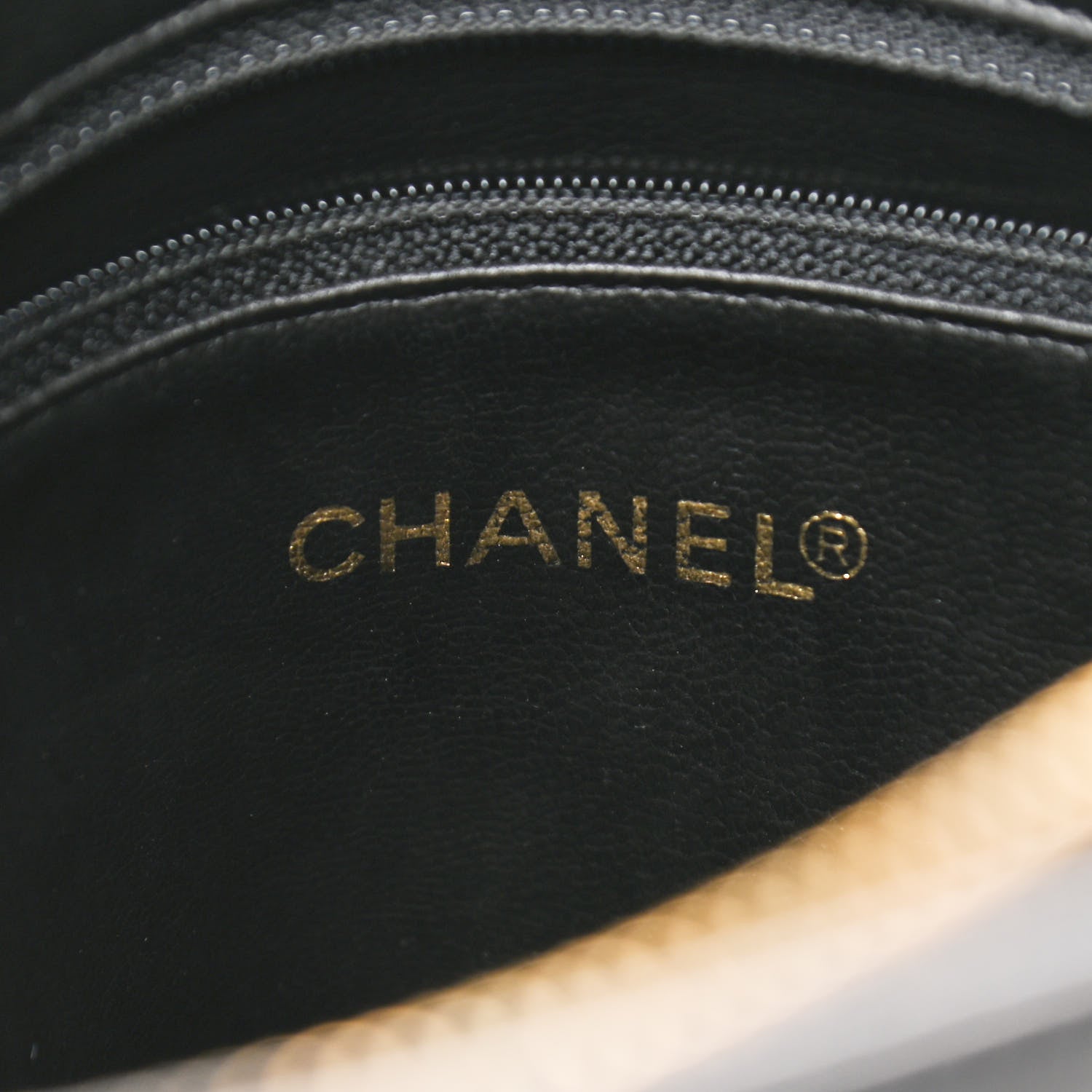 Chanel Caviar CC Shoulder Bag Black 5 of 10