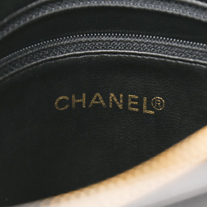 Chanel Caviar CC Shoulder Bag Black 5 of 10