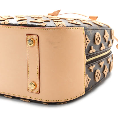 Louis Vuitton Monogram Tuffetage Deauville Cube Caramel 9 of 9