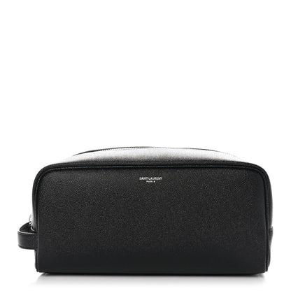 Saint Laurent Grain De Poudre Cosmetic Case Black 1 of 10