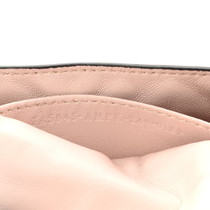 Fendi Nappa Matisse FF Embossed Nano Maxi Buckle Baguette Charm Rosa Quarzo 7 of 10