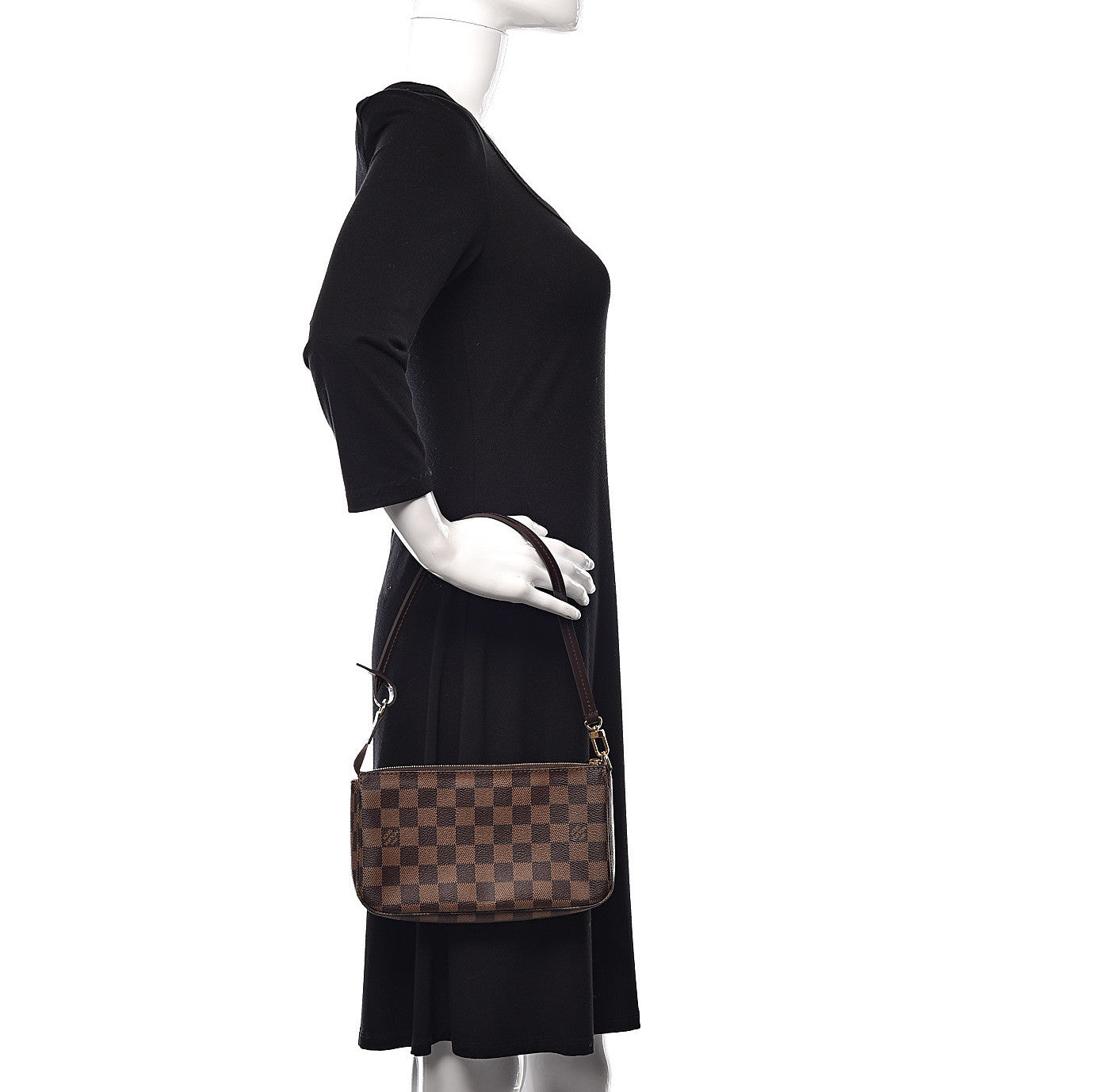 Louis Vuitton Damier Ebene Pochette Accessories NM 2 of 11
