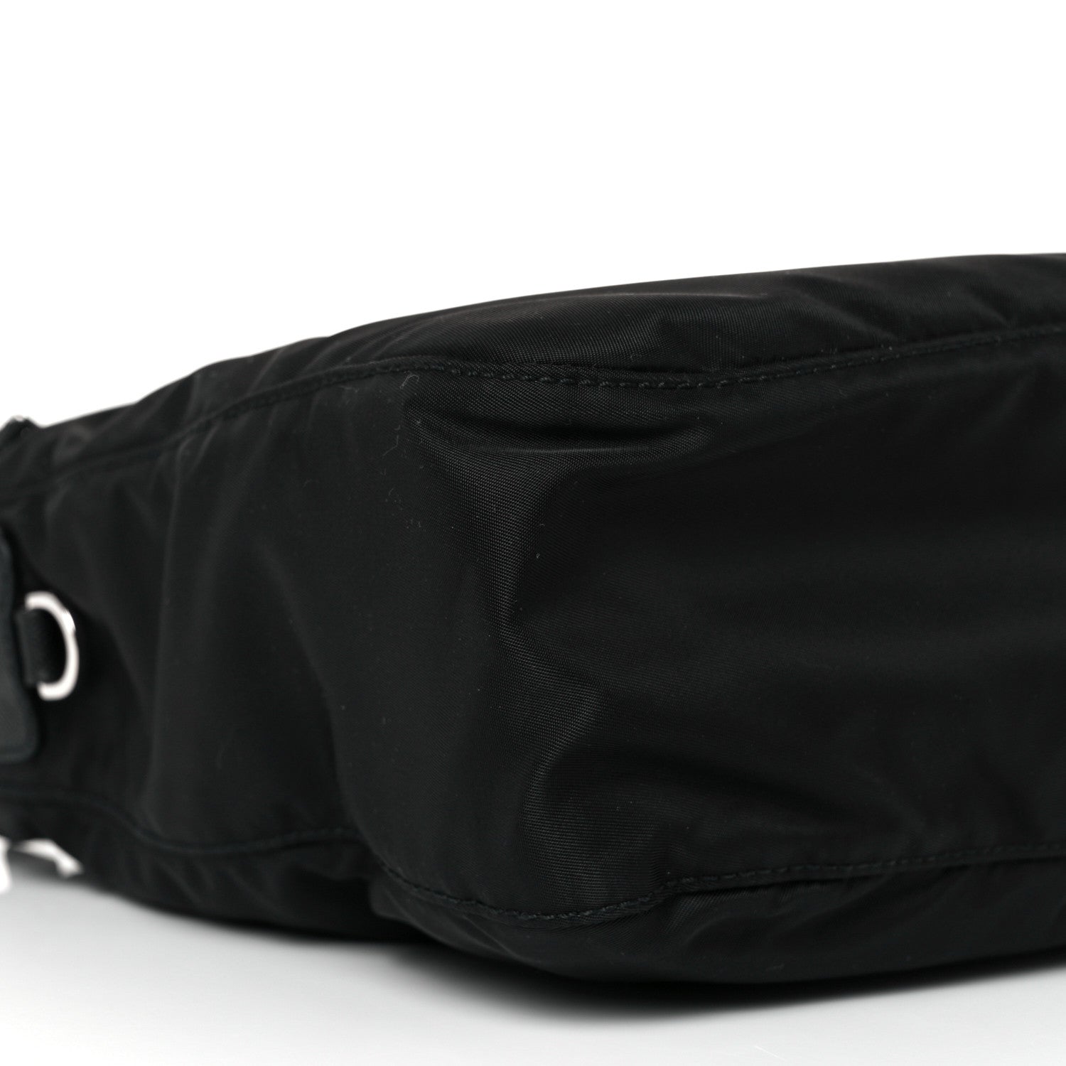 Prada Tessuto Nylon Messenger Bag Black 14 of 16