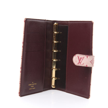 Louis Vuitton Mini Lin Small Ring Agenda Cover Cherry 5 of 14
