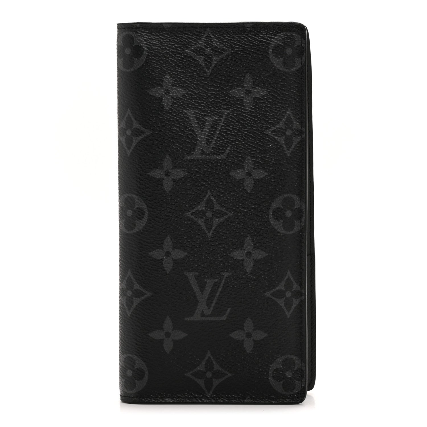 Louis Vuitton Monogram Eclipse Brazza Wallet 1 of 9