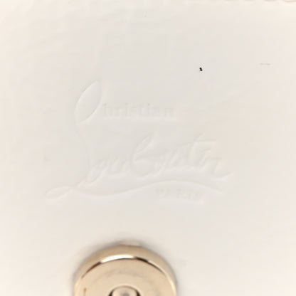 Christian Louboutin Patent Calfskin By My Side Wallet On Chain White 6 of 11