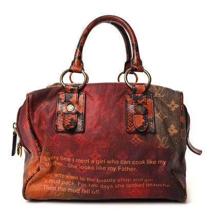 Louis Vuitton Richard Prince Mancrazy Jokes Bag 1 of 13