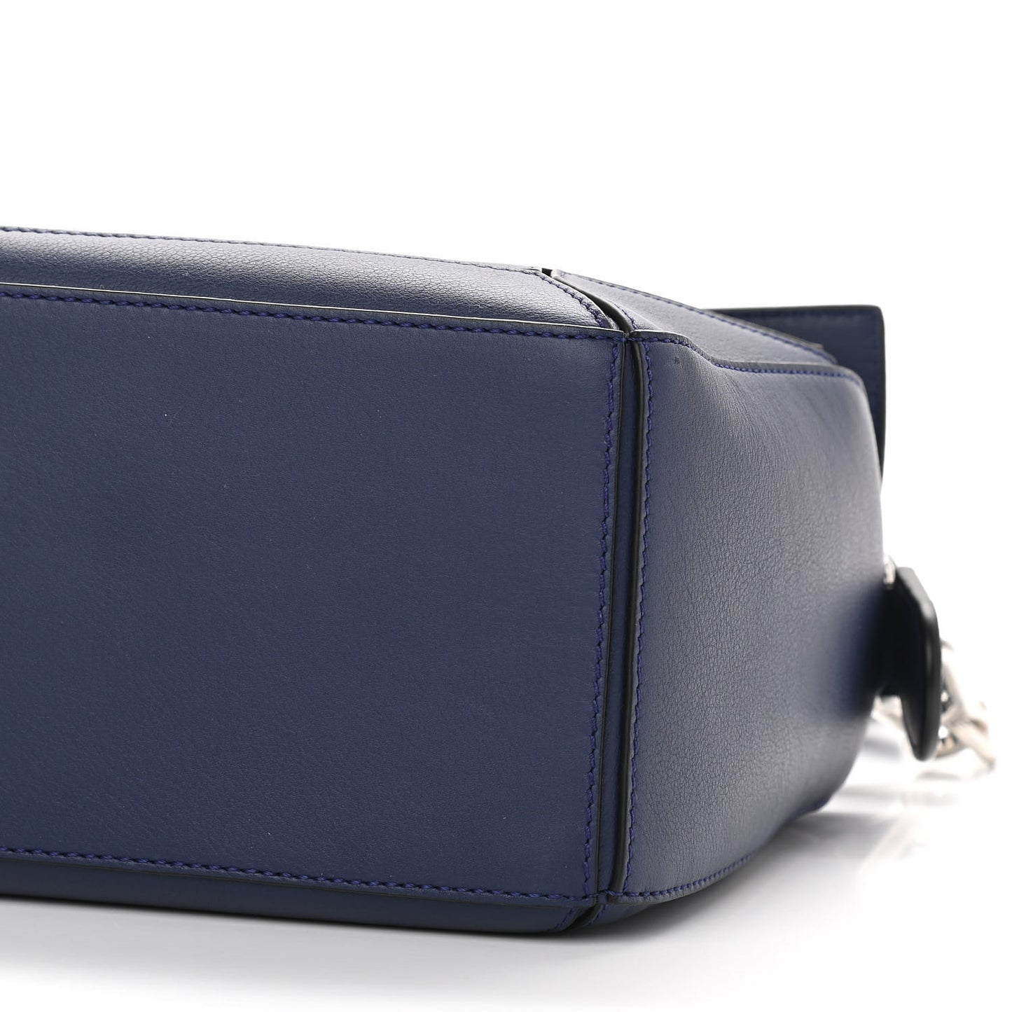 Calfskin Small Puzzle Bag Marine