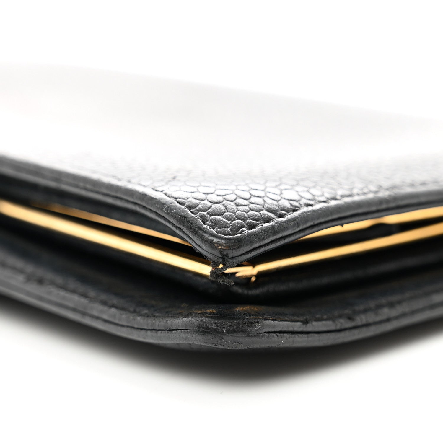 Chanel Caviar Timeless CC Zipped Pocket Wallet Black 12 of 12