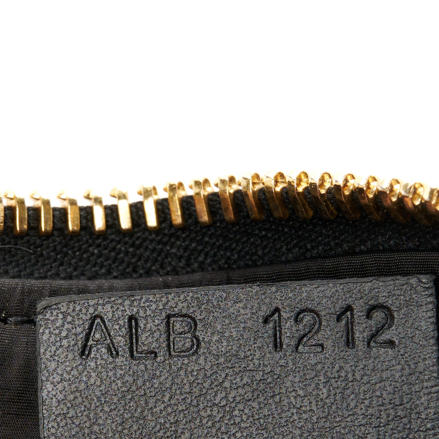 Coated Canvas Logo 4G Embossed Cosmetic Pouch Black