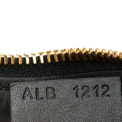 Givenchy Coated Canvas Logo 4G Embossed Cosmetic Pouch Black 7 of 10