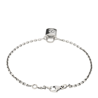 Louis Vuitton Sterling Silver Lockit Bracelet 2 of 3