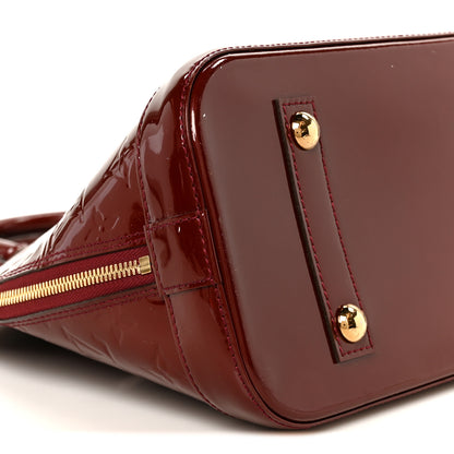 Louis Vuitton Vernis Alma PM Rouge Fauviste 10 of 11