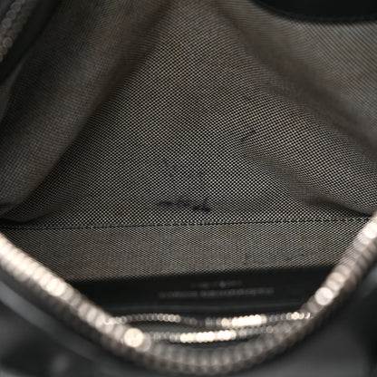 Alexander Wang Calfskin Small Rogue Satchel Black Silver Hardware 6 of 8