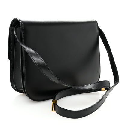 Celine Box Calfskin Medium Classic Box Flap Bag Black 3 of 10