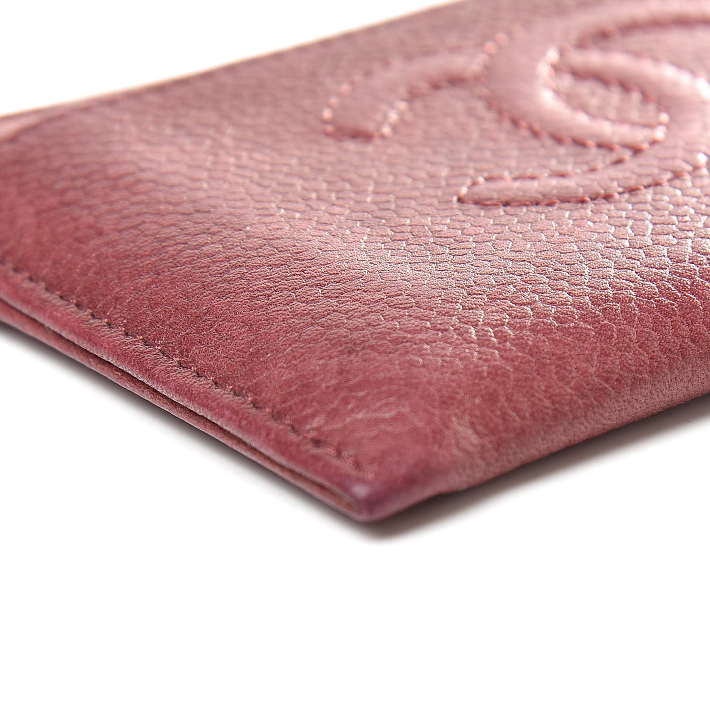 Caviar Timeless CC Card Holder Bordeaux
