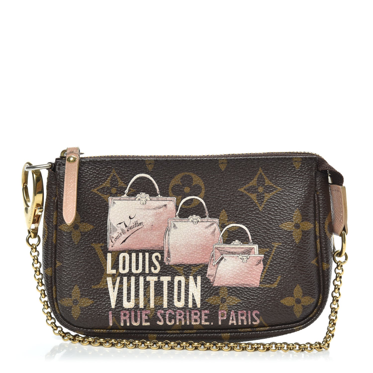 Louis Vuitton Monogram Affiche Mini Pochette Accessories 1 of 11