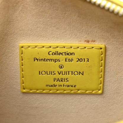 Louis Vuitton Damier Facette Speedy Cube PM Yellow 6 of 16