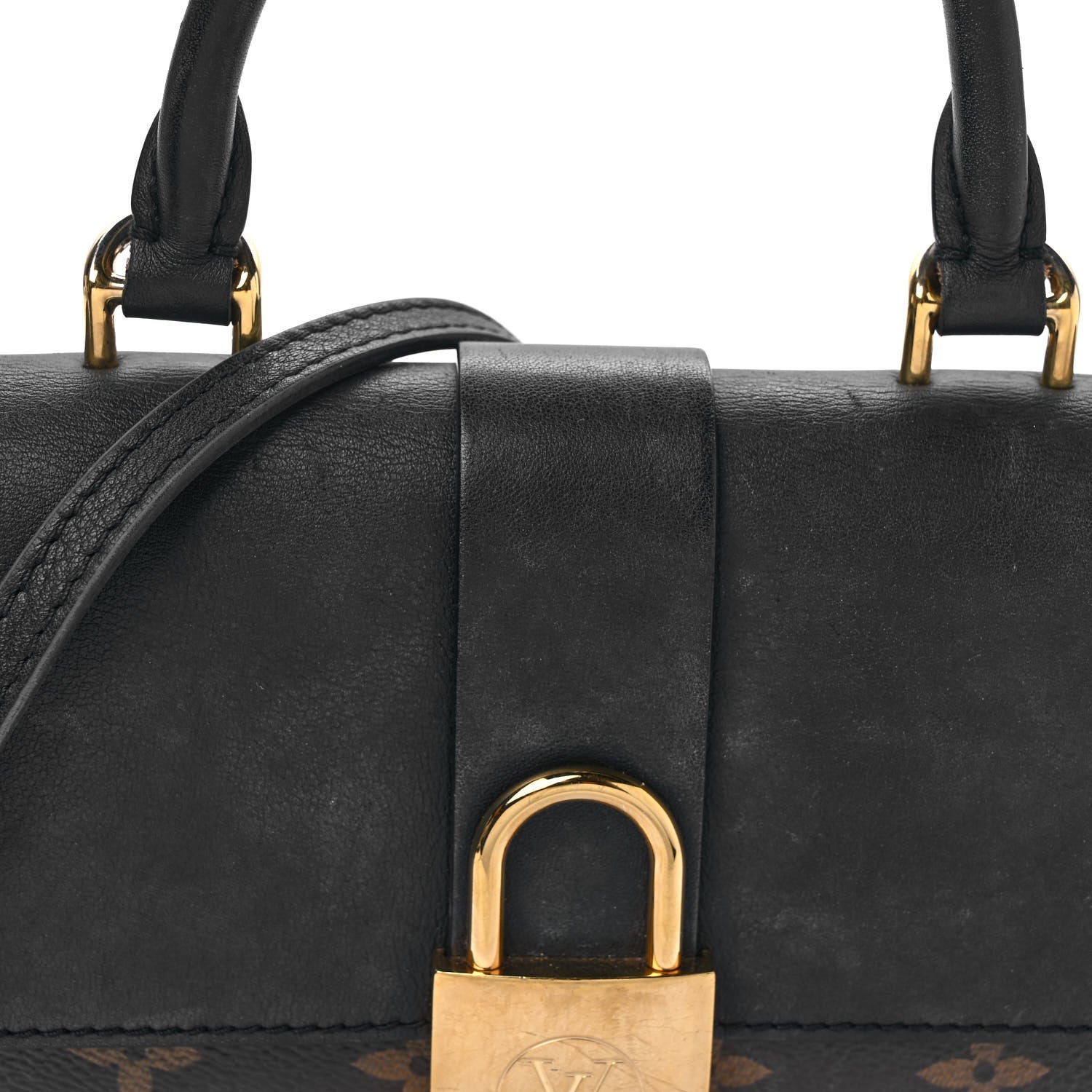 Louis Vuitton Monogram Locky BB Black 13 of 14
