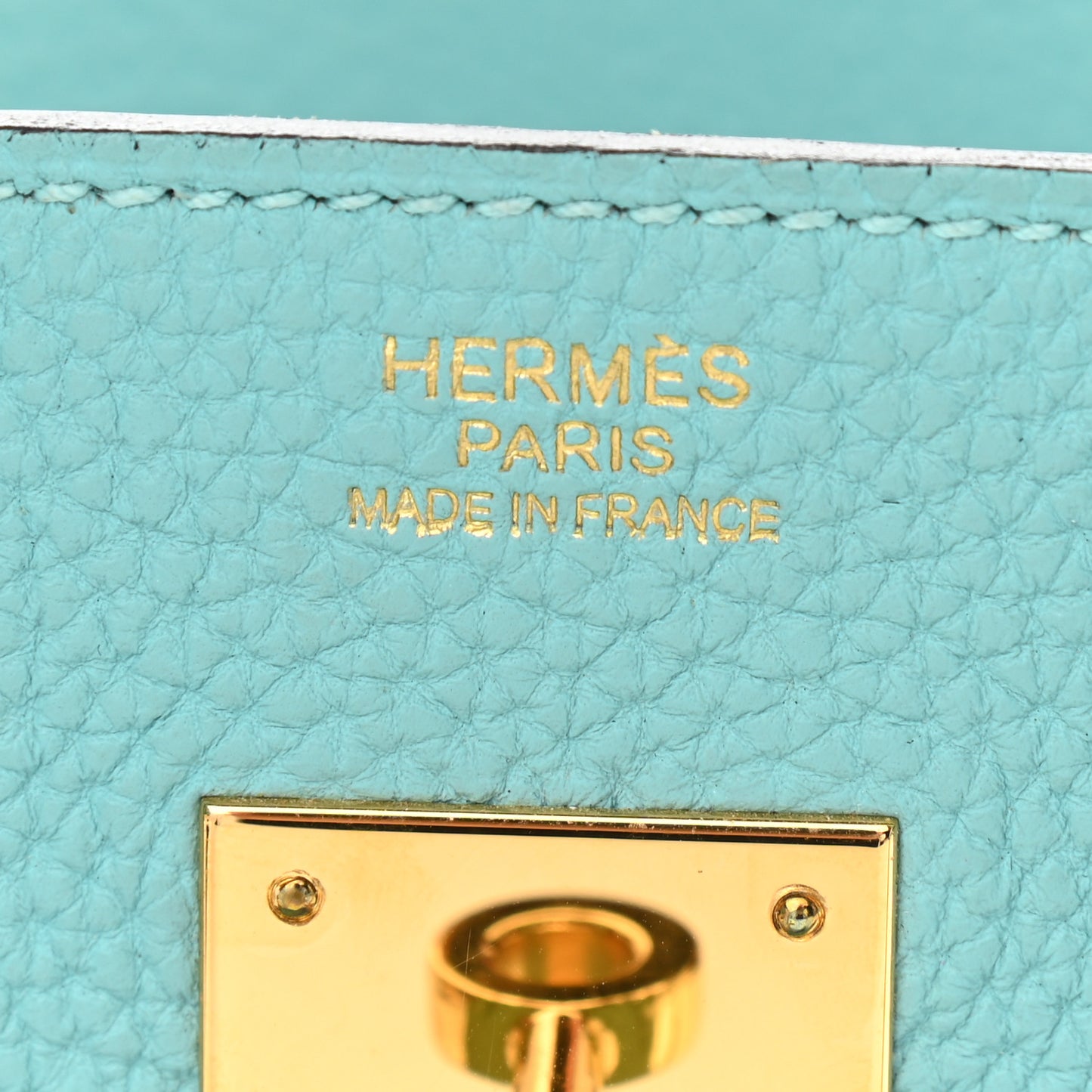 Togo Birkin 30 Bleu Atoll