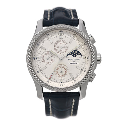 Breitling Stainless Steel Platinum Alligator 42mm Bentley Mark VI Automatic Watch P19362 2 of 12