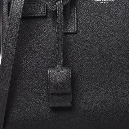 Saint Laurent Grained Calfskin Baby Sac De Jour Black 10 of 10