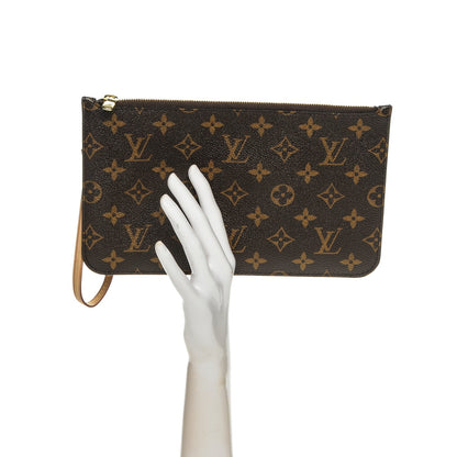 Louis Vuitton Monogram Neverfull MM GM Pochette 2 of 6