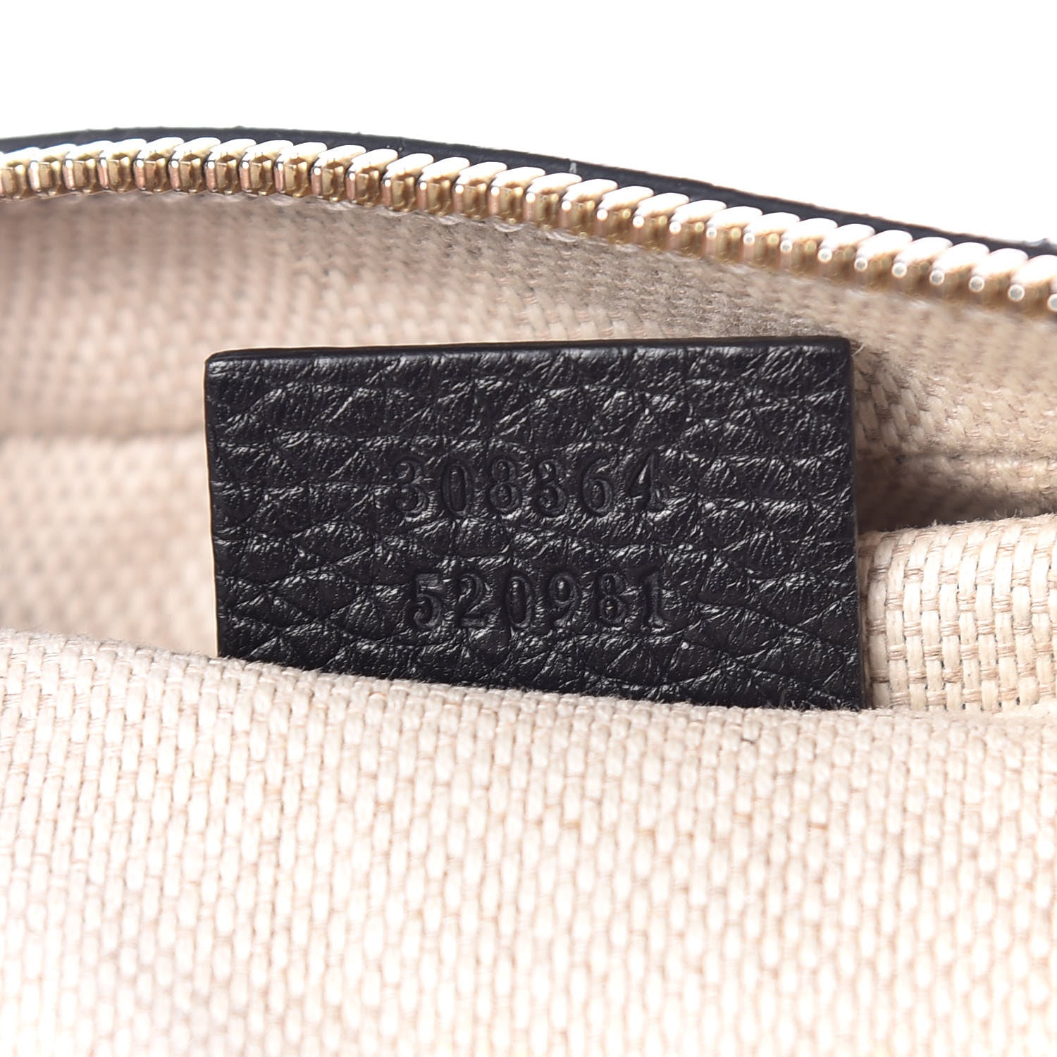 Gucci Pebbled Calfskin Small Soho Disco Bag Black 7 of 9