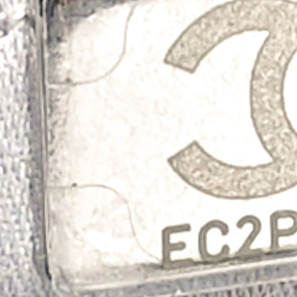 Chanel Metallic Lambskin Quilted Mini Chanel 22 Silvery 6 of 10