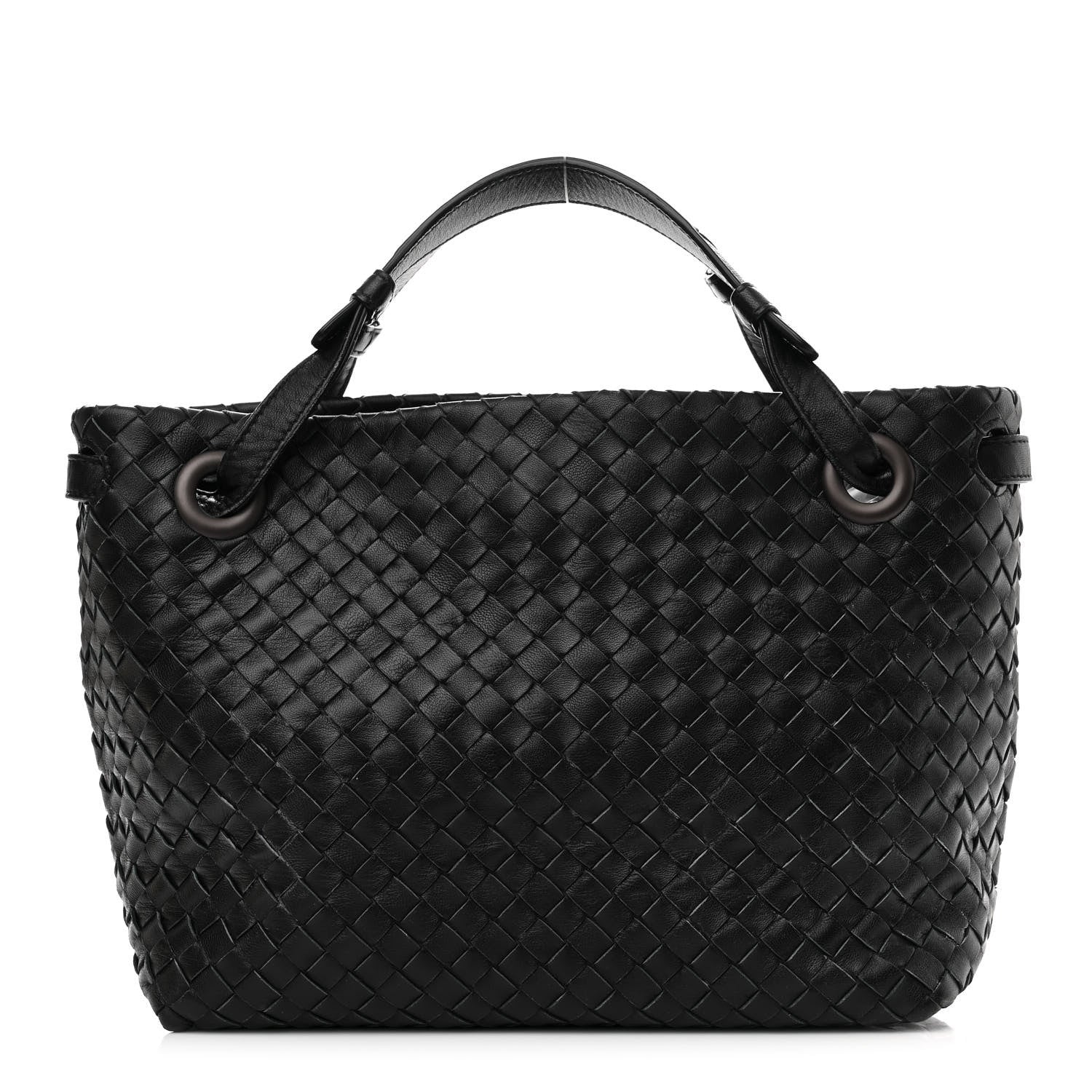 Bottega Veneta Nappa Intrecciato Small Bella Tote Black 1 of 11