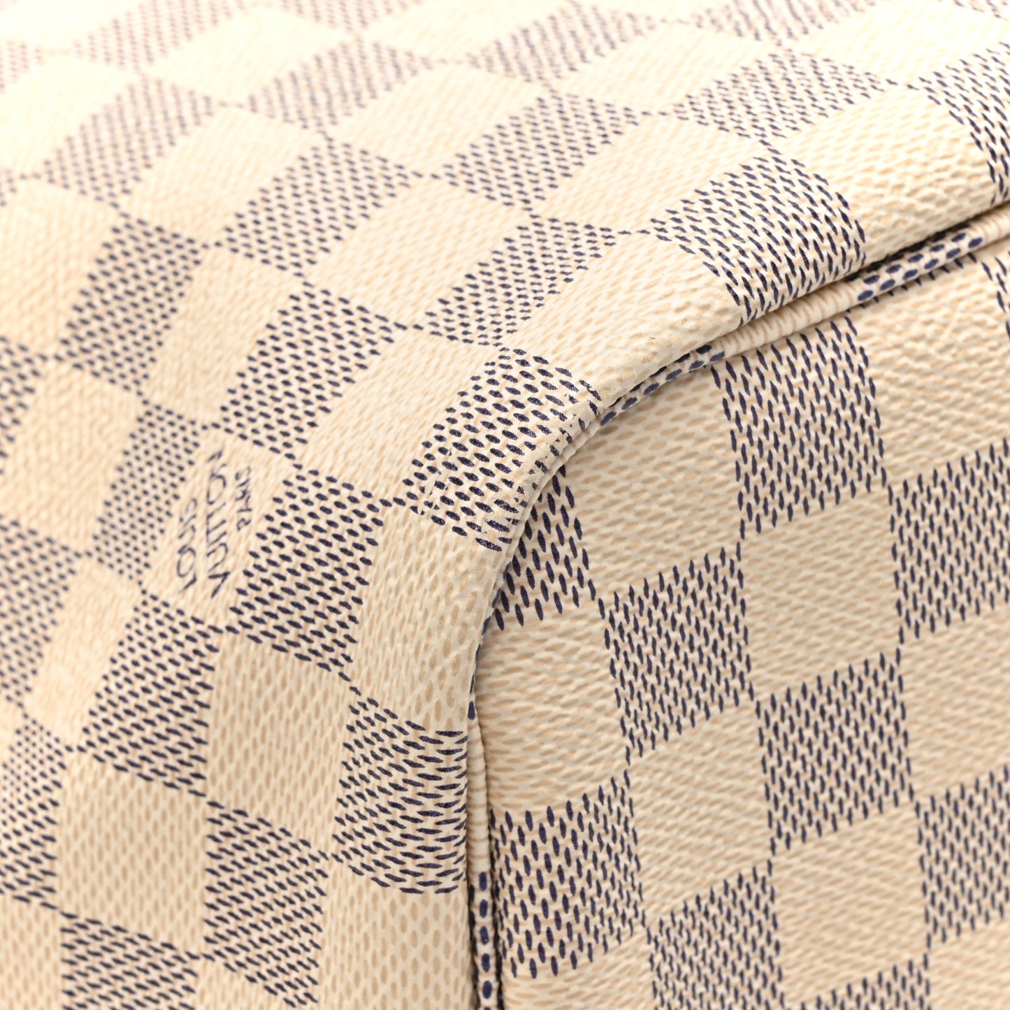 Damier Azur Braided Neverfull MM Pink