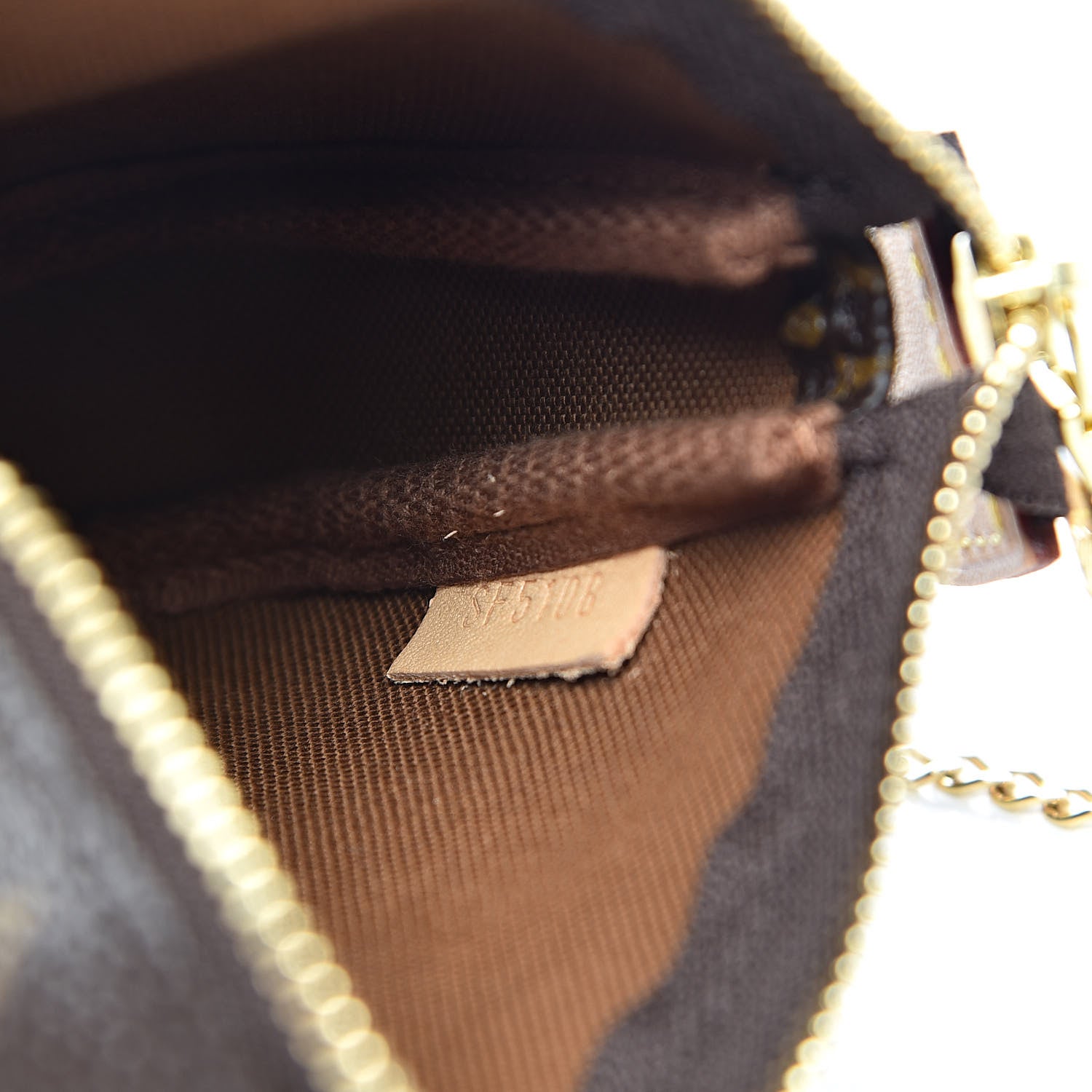 Louis Vuitton Monogram Mini Pochette Accessories 7 of 8