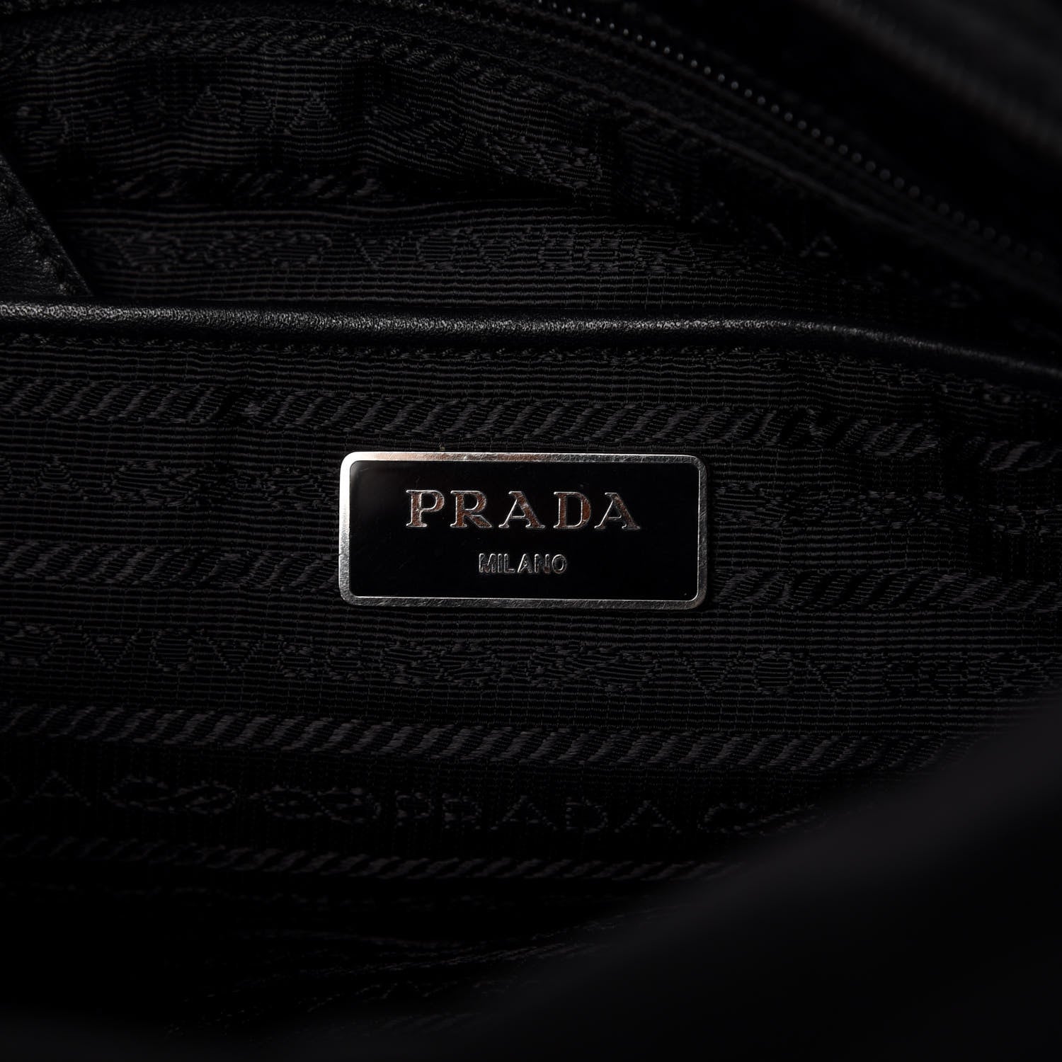 Prada Tessuto Nylon Vela Messenger Bag Black 8 of 14