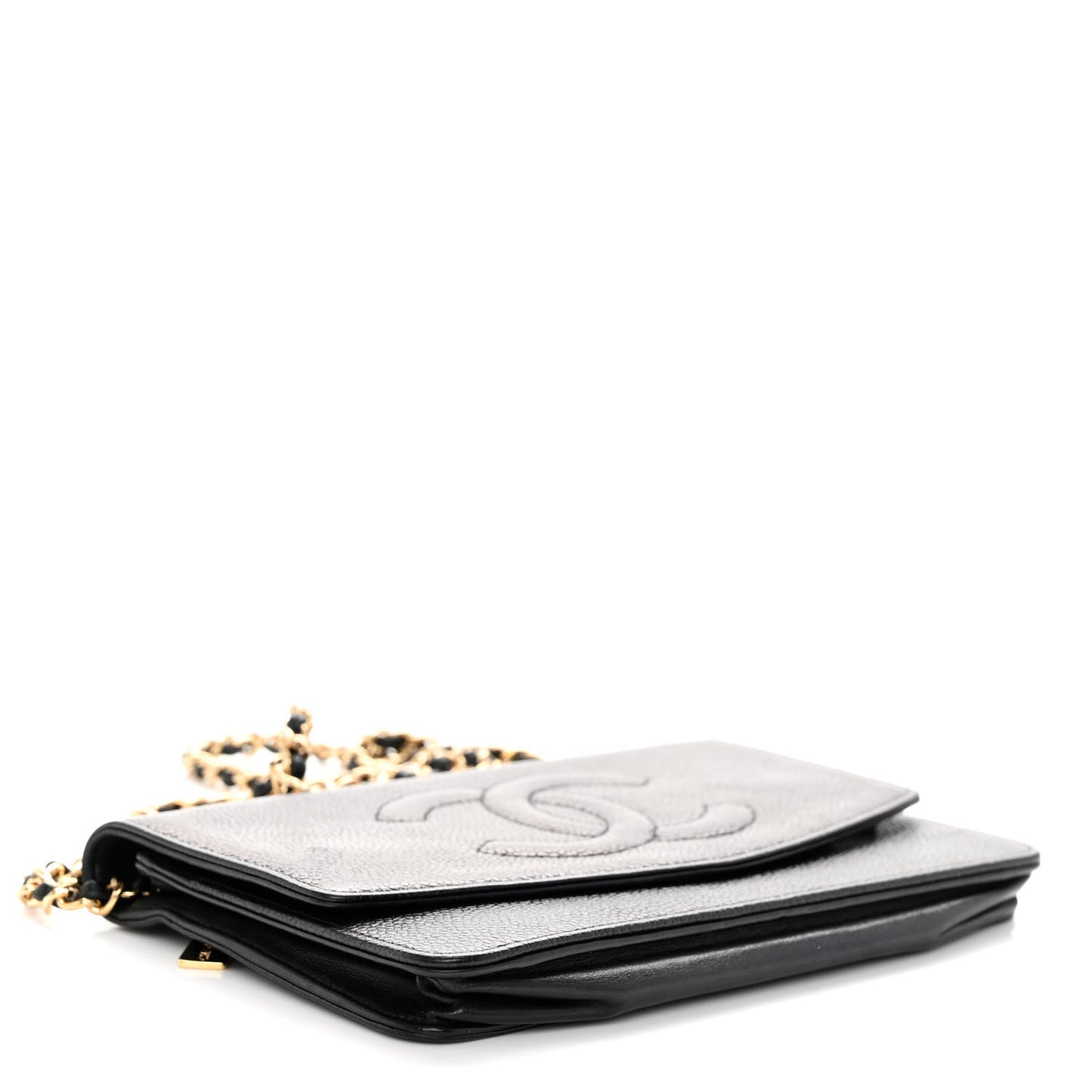 Caviar Timeless CC Wallet on Chain WOC Black