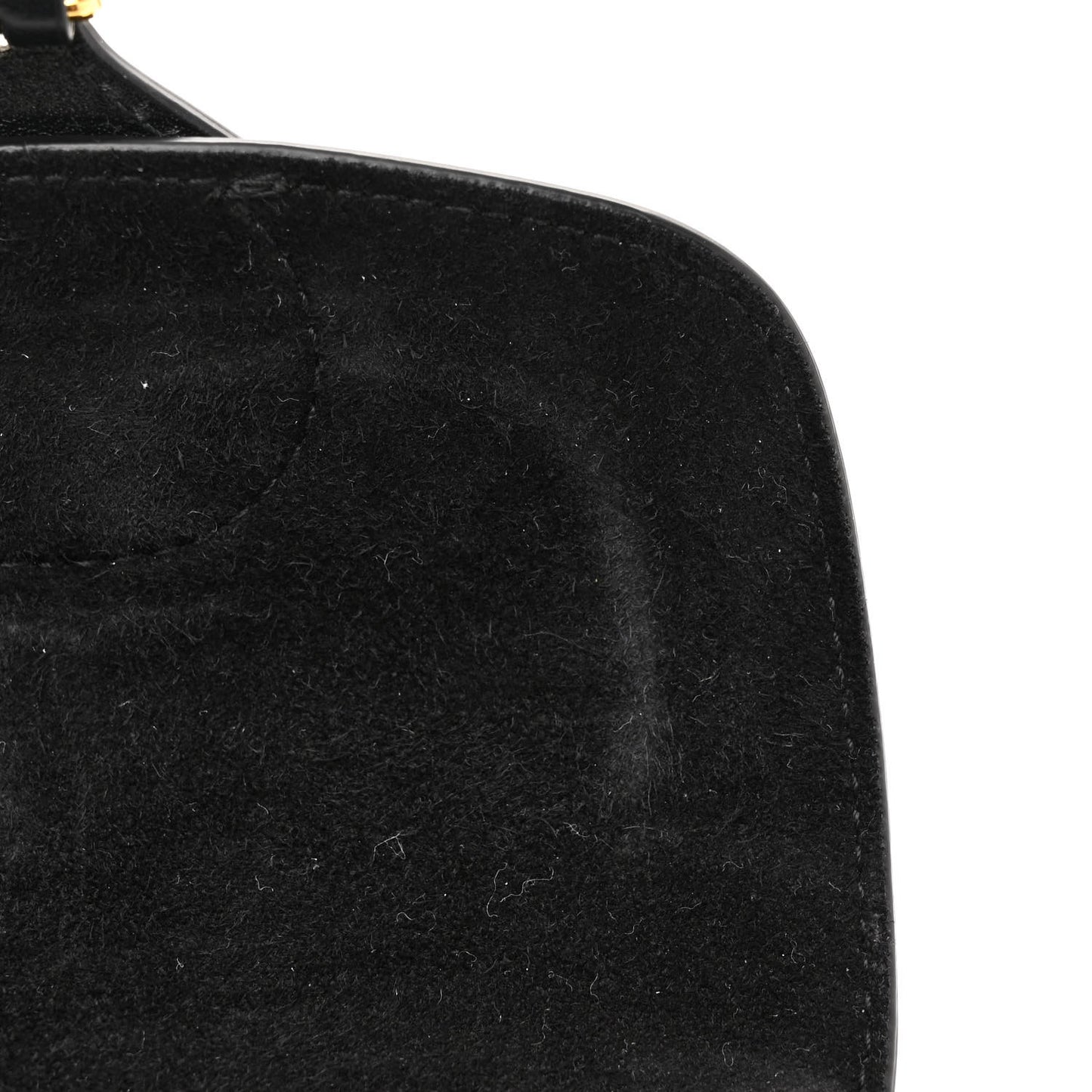 Box Calfskin Micro Bobby Bag Black