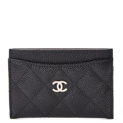 Chanel Caviar Quilted Card Holder Black 1 of 9