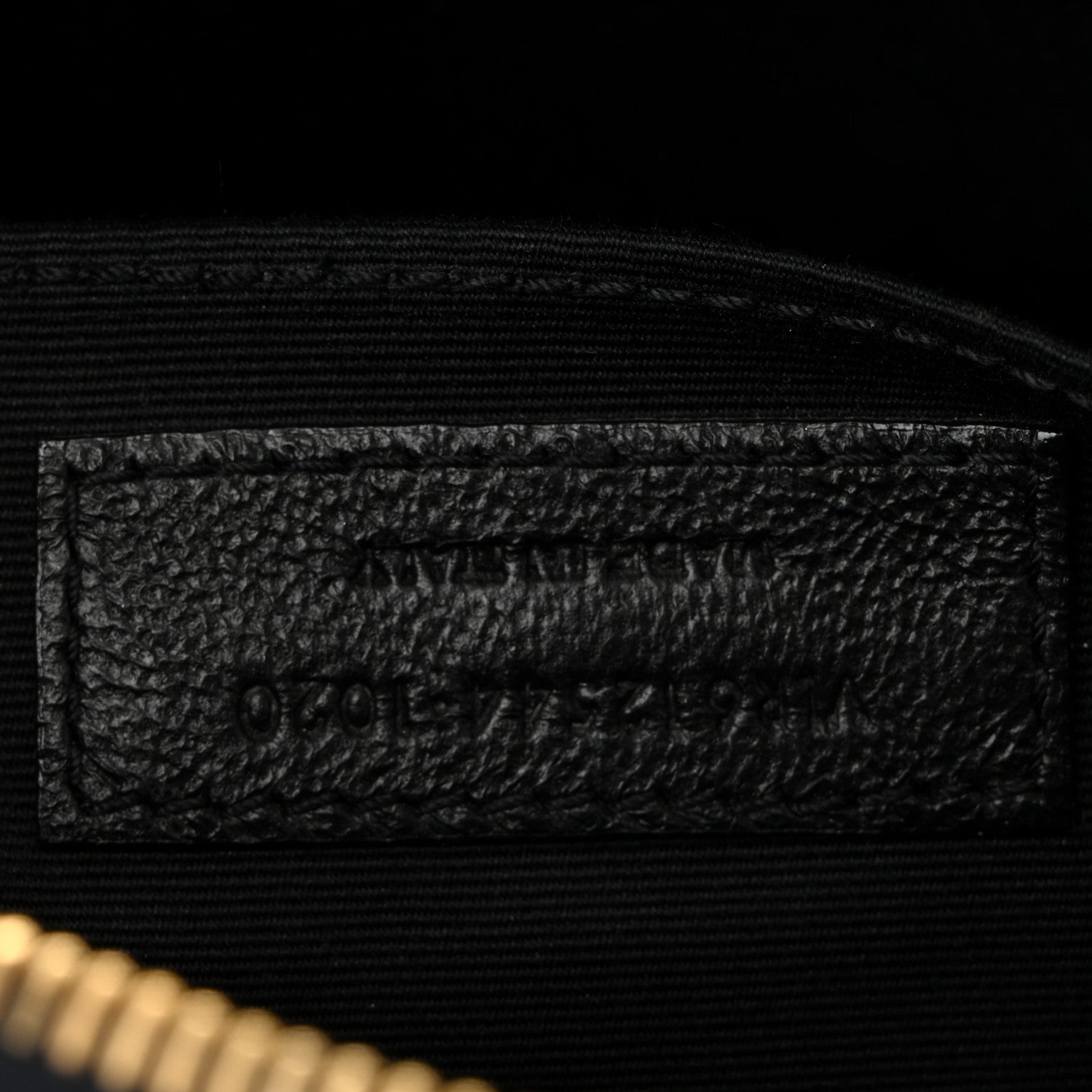 Saint Laurent Calfskin Matelasse Monogram Lou Camera Bag Navy 7 of 10