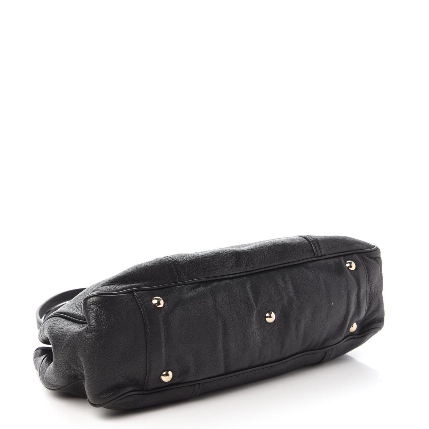 Calfskin Medium Princy Tote Black