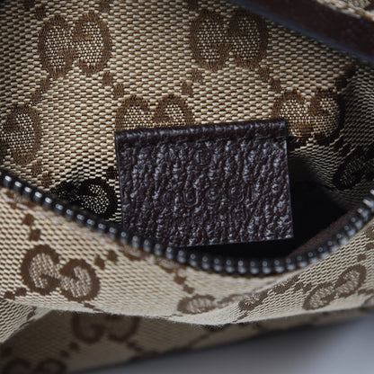 Gucci Monogram Web Belt Bag Dark Brown 6 of 9