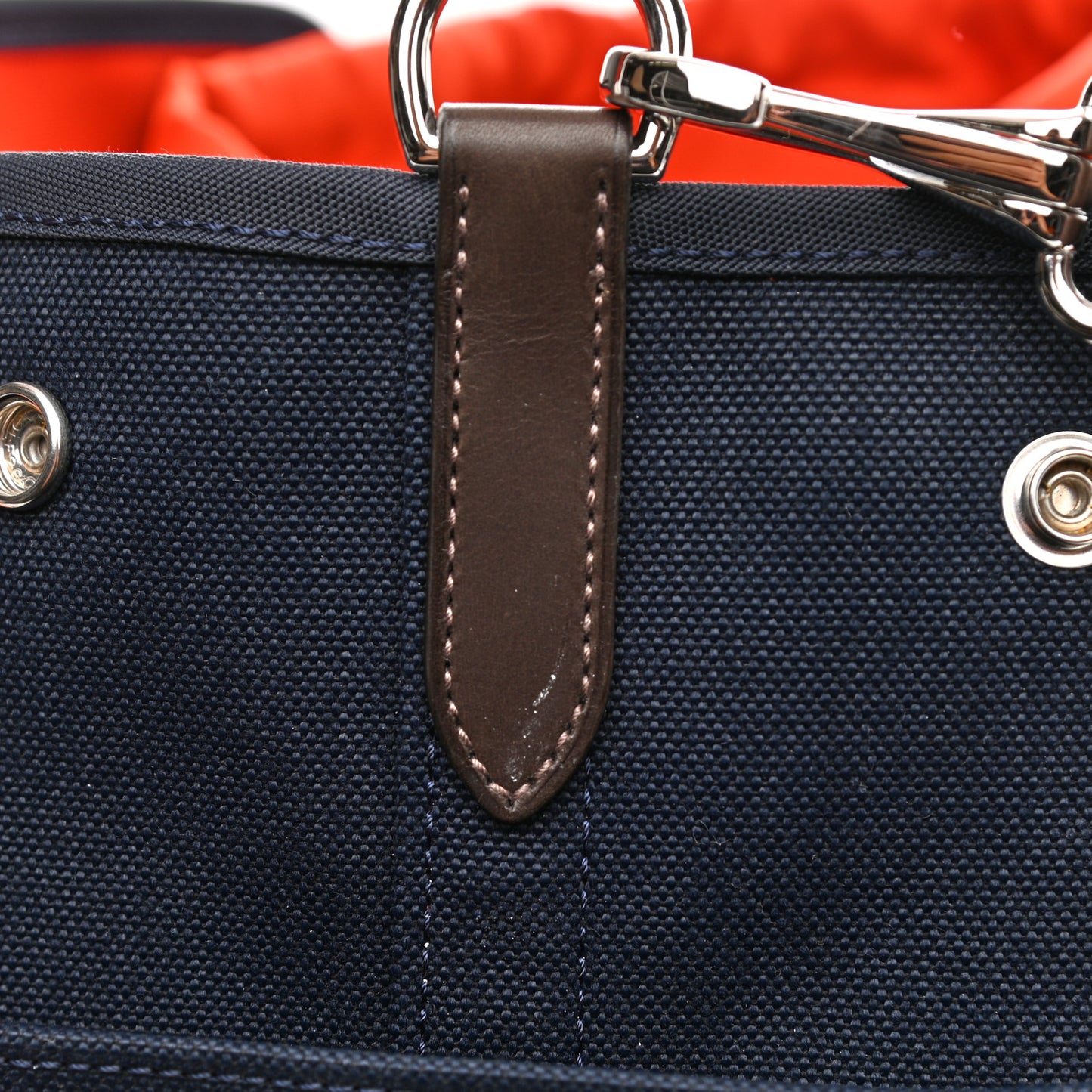 Canvas The Grooming Bag Bleu Navy Feu